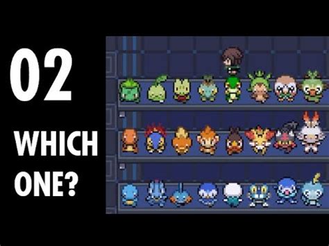 Pokemon rejuvenation starter choice for v13 .